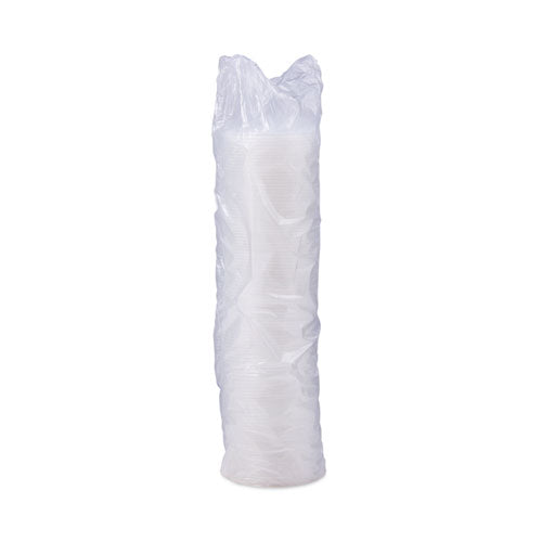 10-14oz Dart Lift N' Lock Plastic Hot Cup Lids, With Straw Slot, Cups, Translucent, 100/sleeve, 10 Sleeves/ct