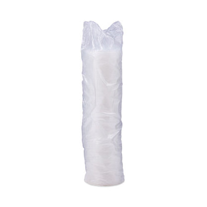 10-14oz Dart Lift N' Lock Plastic Hot Cup Lids, With Straw Slot, Cups, Translucent, 100/sleeve, 10 Sleeves/ct