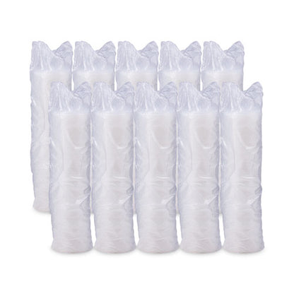 10-14oz Dart Lift N' Lock Plastic Hot Cup Lids, With Straw Slot, Cups, Translucent, 100/sleeve, 10 Sleeves/ct