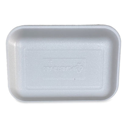 #2 Meat Trays White 8.5x6.03x1.11 500/cs
