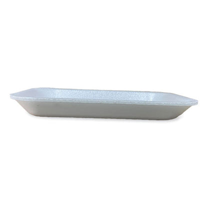 #2 Meat Trays White 8.5x6.03x1.11 500/cs