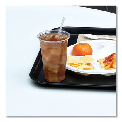 7.75 inch Boardwalk Jumbo Straws, Plastic, Translucent, Unwrapped, 250/pack, 50 Packs/carton