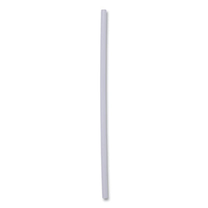 7.75 inch Boardwalk Jumbo Straws, Plastic, Translucent, Unwrapped, 250/pack, 50 Packs/carton