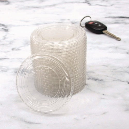 3.25-9oz Portion Cup Lids Solo Clear 2500/cs