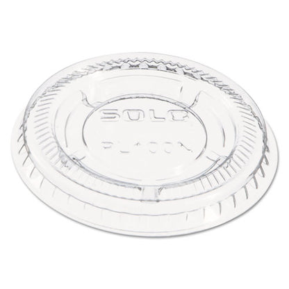 0.5-1oz Dart Portion / Souffle Cup Lids, Cups, Pet, Clear, 2500/cs