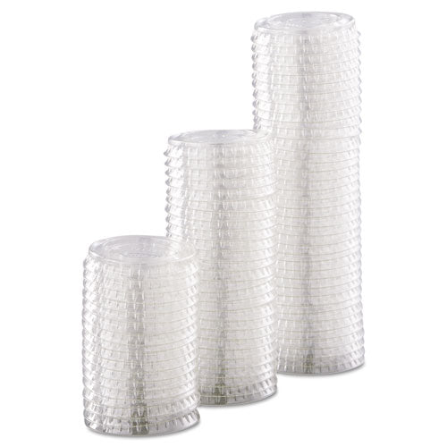 0.5-1oz Dart Portion / Souffle Cup Lids, Cups, Pet, Clear, 2500/cs