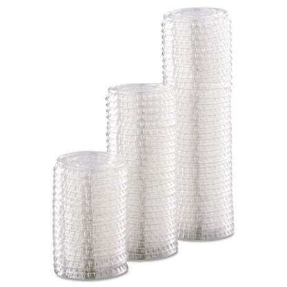 0.5-1oz Dart Portion / Souffle Cup Lids, Cups, Pet, Clear, 2500/cs