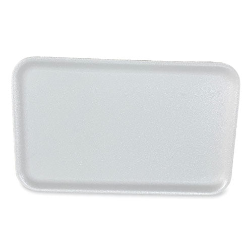 11.63x7.25x0.54 GEN Meat Trays, #16S, White, 250/ct