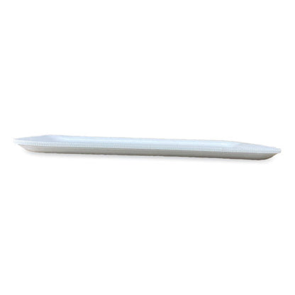 11.63x7.25x0.54 GEN Meat Trays, #16S, White, 250/ct