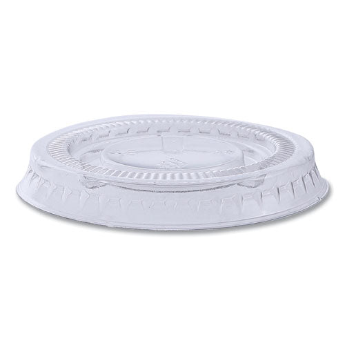 1oz Boardwalk Souffle/portion Cup Lids, Fits Portion Cups, Clear, 2,500/cs