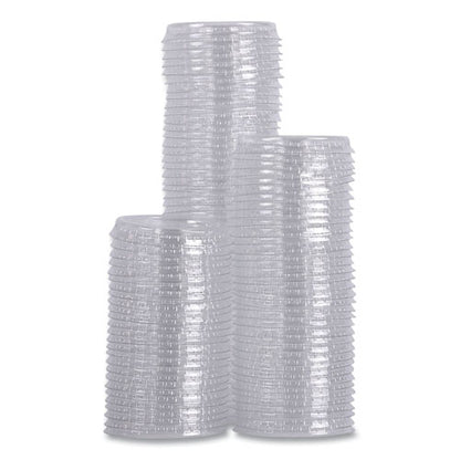 1oz Boardwalk Souffle/portion Cup Lids, Fits Portion Cups, Clear, 2,500/cs