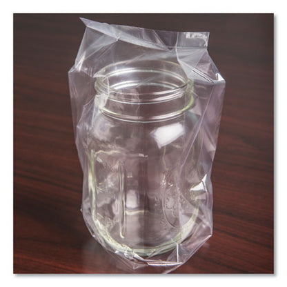 4x2x8 Inteplast Food Bags, Clear, 16oz, 1,000/ct