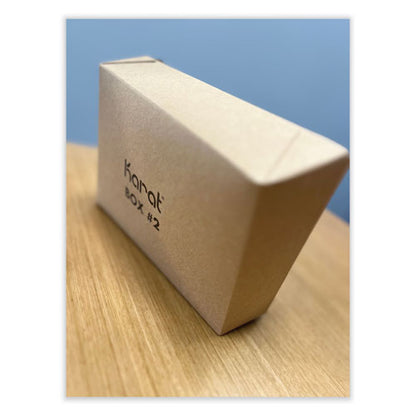 54Oz #2 Reclosable Kraft Take-Out Box, Paper, 200/ct