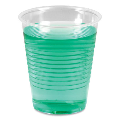 12oz Boardwalk Translucent Plastic Cold Cups, Polypropylene, 50/pack