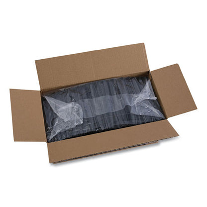 Boardwalk Heavyweight Polystyrene Cutlery, Knife, Black, 1000/carton