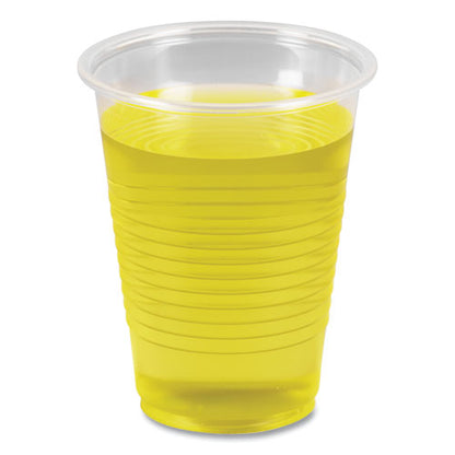 7oz Boardwalk Translucent Plastic Cold Cups, Polypropylene, 100/pk