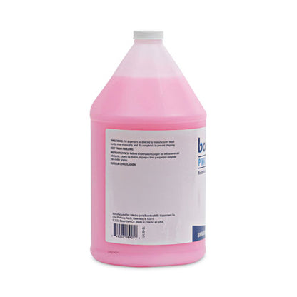 Boardwalk Mild Cleansing Pink Lotion Soap, Cherry Scent, 1 gal, 4/cs