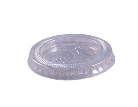 .75oz-1oz Lids for Plastic Portion Cups Empress 2500/cs