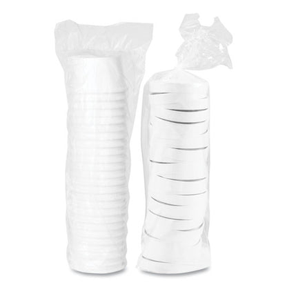 8oz SOLO Flexstyle Double Poly Food Combo Packs, White, Paper, 25/Pack, 10 Packs/ct
