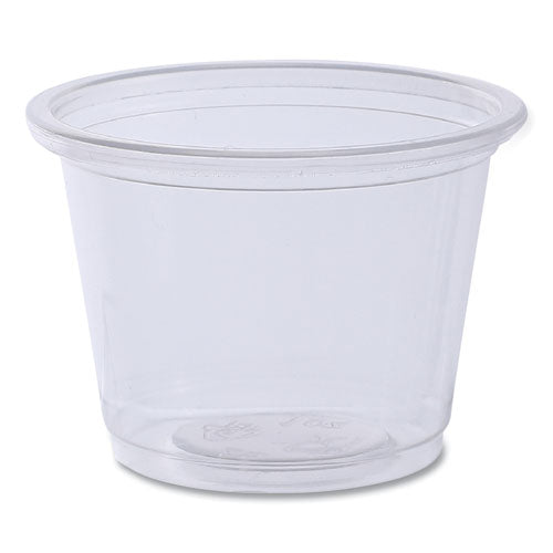 1oz Boardwalk Souffle/portion Cups, Polypropylene, Clear, 2500/cs