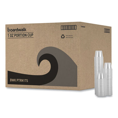 1oz Boardwalk Souffle/portion Cups, Polypropylene, Clear, 2500/cs
