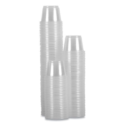 1oz Boardwalk Souffle/portion Cups, Polypropylene, Clear, 2500/cs