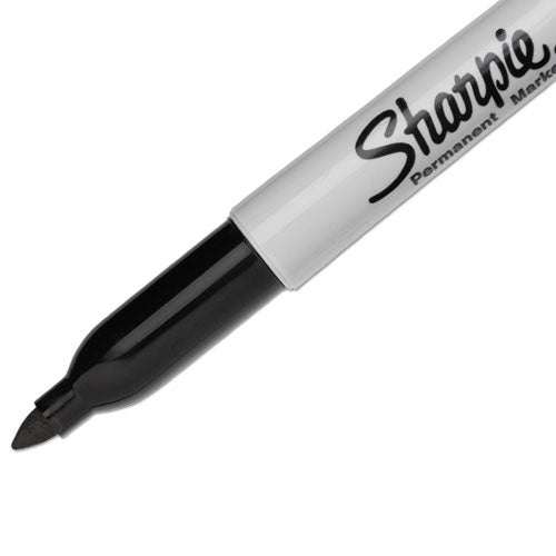 Sharpie Fine Tip Permanent Marker, Fine Bullet Tip, Black, 1 Dozen