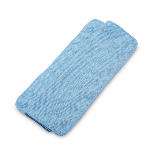 16x16 RubbmdComm Microfiber Cleaning Cloths, Blue, 24/pk