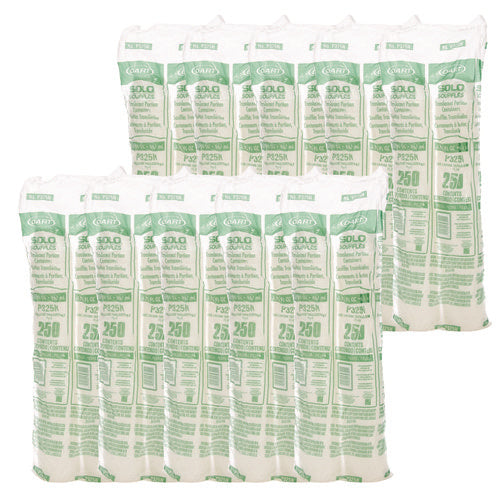 3.25oz Solo Polystyrene Portion Cups, Translucent, 2500/cs