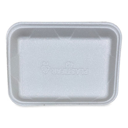#4D Meat Trays 9.47x7.12x1.32, White, 500/cs