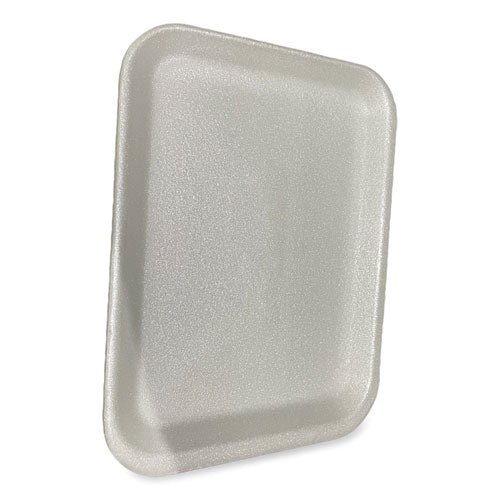 9.5x7.25x0.5, #4S, Meat Trays, GEN, White, 500/CS