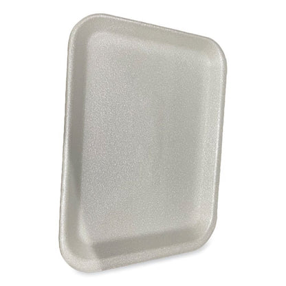 9.5x7.25x0.5, #4S, Meat Trays, GEN, White, 500/CS
