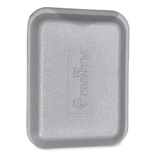 9.5x7.25x0.5, #4S, Meat Trays, GEN, White, 500/CS
