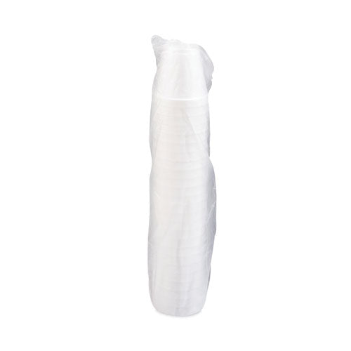 8oz 8J8 Dart Foam Drink Cups, White, 1000/cs
