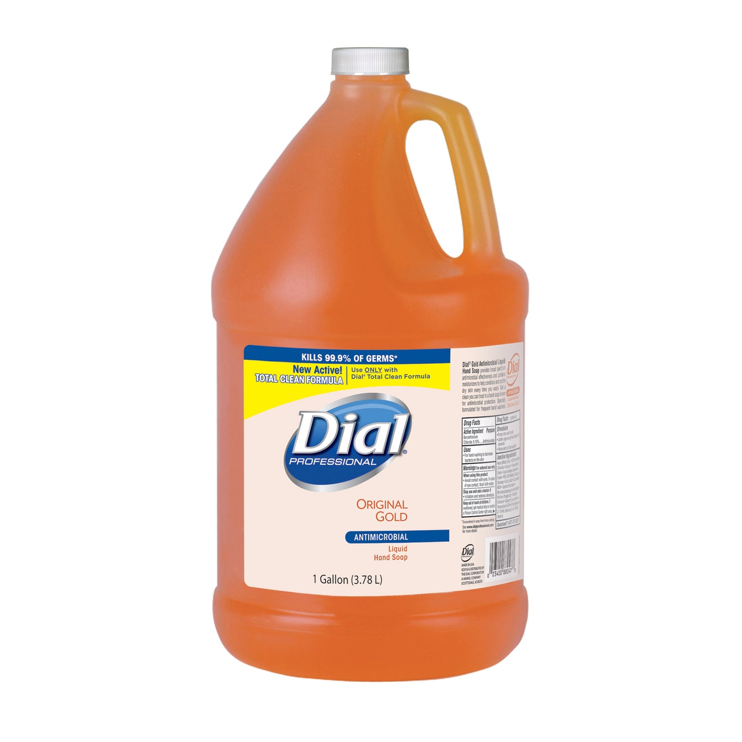 Dial Gold Liquid Hand Soap Antibacterial E2, 4/cs