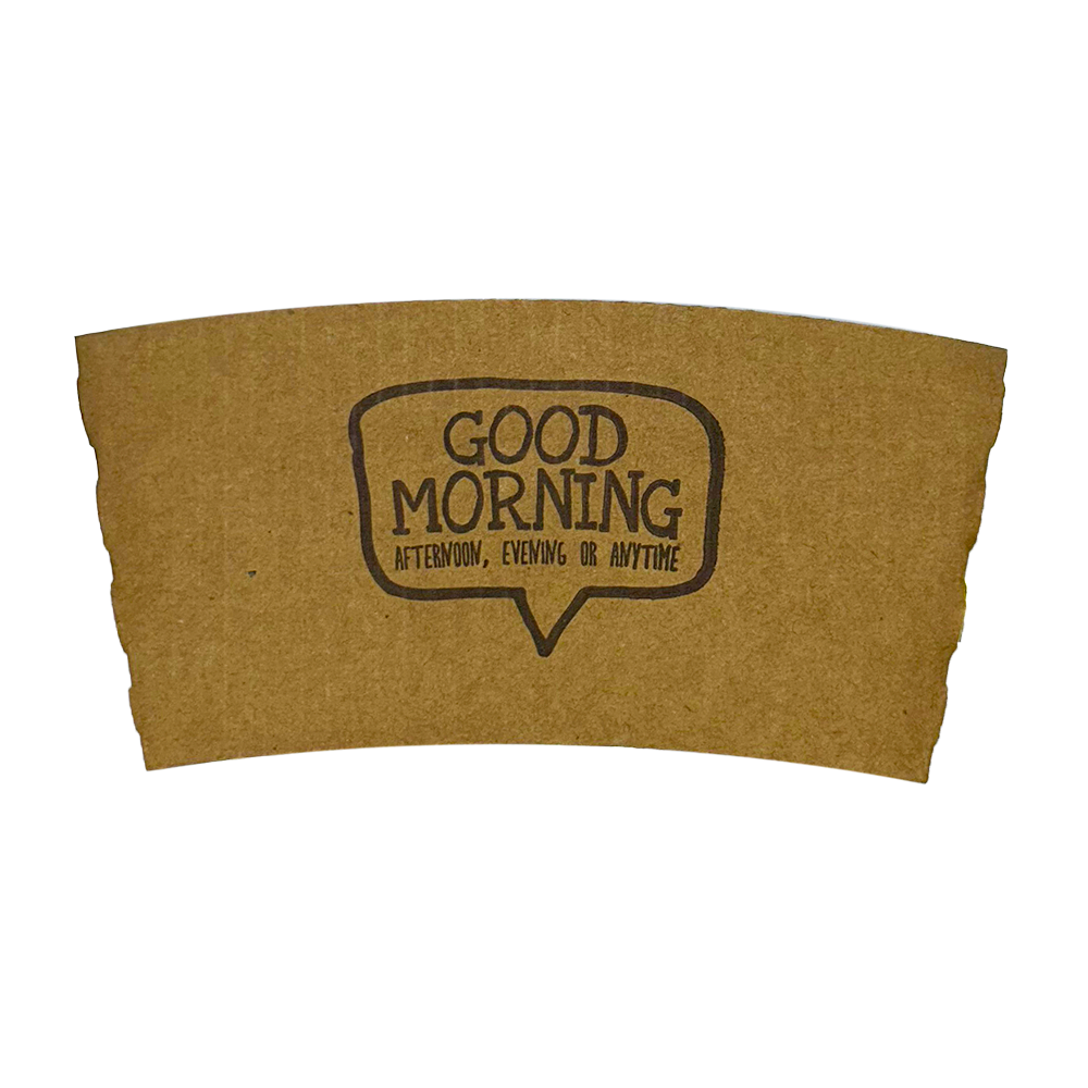 Hot Cup Sleeve for 10-20 oz Cups Coffee Print Empress 1000/cs