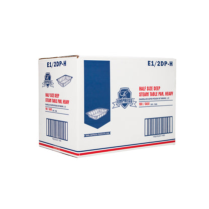 1/2 Size Deep Steam Table Pan Heavy Duty 12.8x10.43x2.48 100/cs