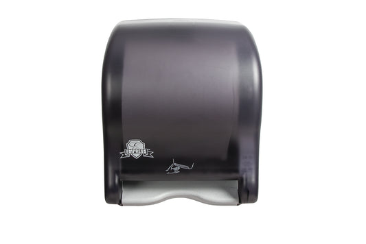 Empress Dispenser for Hardwound Towel Black, Electronic Hands Free 1 PK