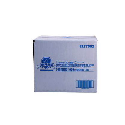 Heavyweight Teaspoon Polypro White Dense Pack Empress, 1000/cs