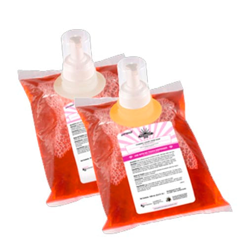 Foaming Luxury Hand Soap Refill Pink w/ Tropical Fragrance Performance Plus 1000 ml 6/cs