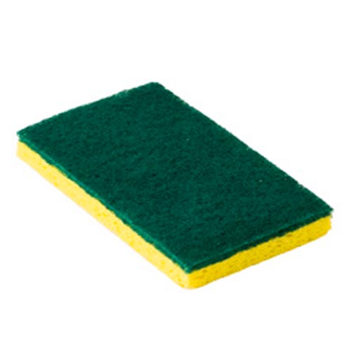 6.25x3.25 Performance Plus Cellulose Scrubbing Sponge Green/Yellow Med. Duty 20/cs