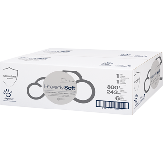 Sofidel Heavenly Soft Hardwound Towel 8"x800' White 6 per case