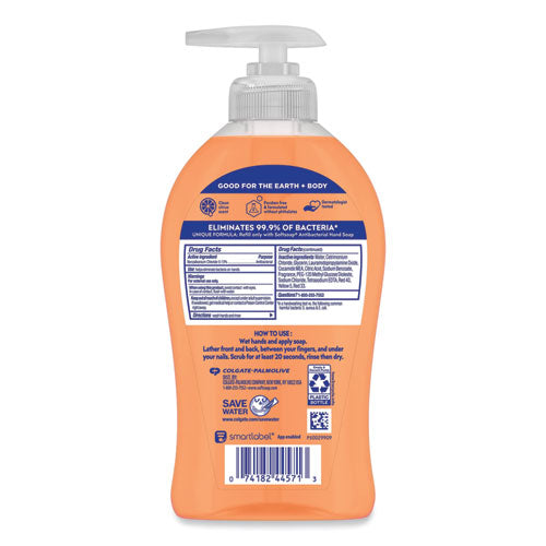 11.25oz Softsoap Colgate Antibacterial Hand Soap, Crisp Clean, Pump Bottle, 1 PK