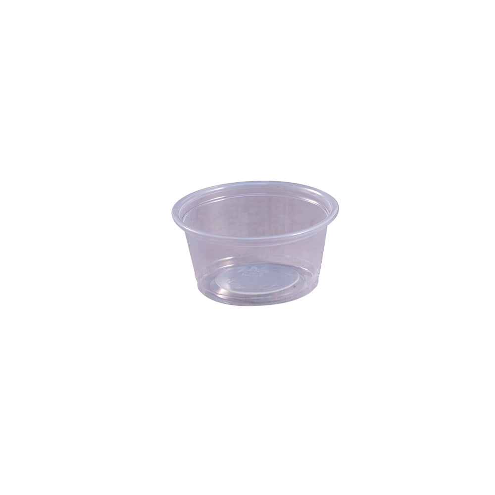 2oz Empress Plastic Portion Cups Clear 2500/cs