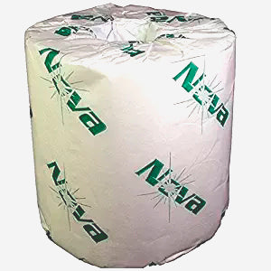 4x3 Nova White Bath Tissue 2-ply, 96/cs