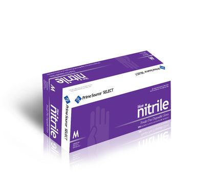 Medium Nitrile Gloves, Blue, Price Source, 1000/cs