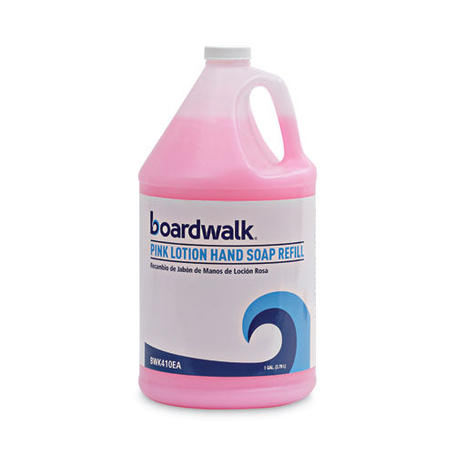 Boardwalk Mild Cleansing Pink Lotion Soap, Cherry Scent, 1 gal