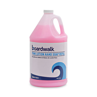 Boardwalk Mild Cleansing Pink Lotion Soap, Cherry Scent, 1 gal
