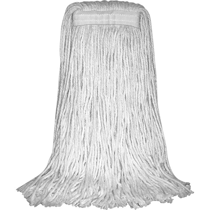 #24 Cotton Cut End Wet Mop Head 4-ply White, Performance Plus, 1 PK