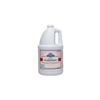 Pink Dish Detergent performance plus Manual 1 Gallon